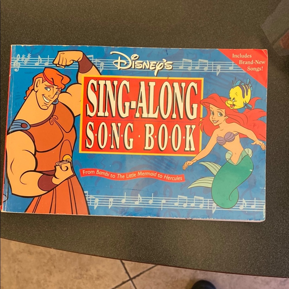 Disney Sing-Along Song Book 1997
